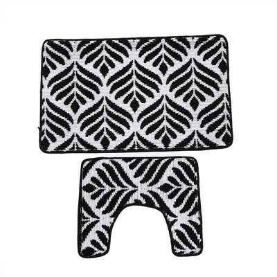 Banheiro de 3 peças conjunto de tapete